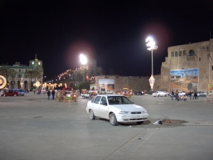 写真５：政変前の殉教者広場（旧、緑の広場）の様子（２００５年３月：本人撮影）